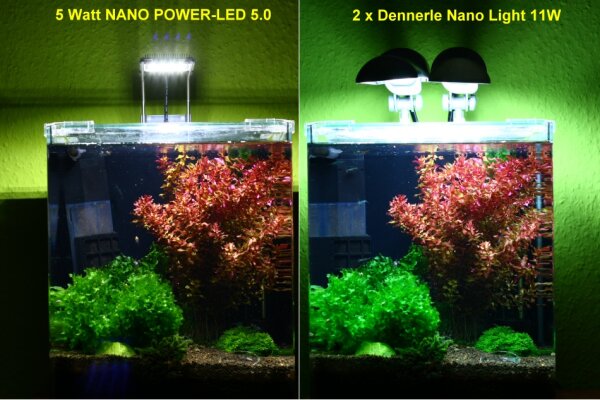Dennerle Nano Power-LED 5.0 , Aufsteckleuchte