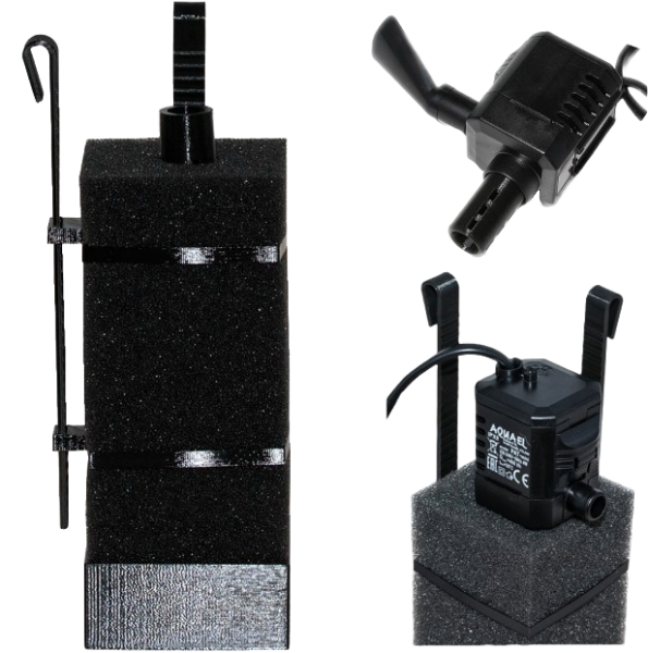 GT HMF Filter - GTSe - mit Haltestangen (GTSe30) - Komplettset mit Pumpe
