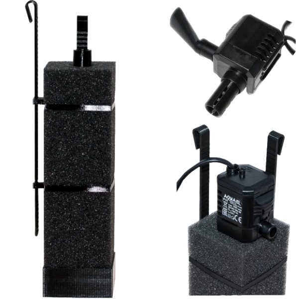 GT HMF Filter - GTSe - mit Haltestangen (GTSe35) - Komplettset mit Pumpe