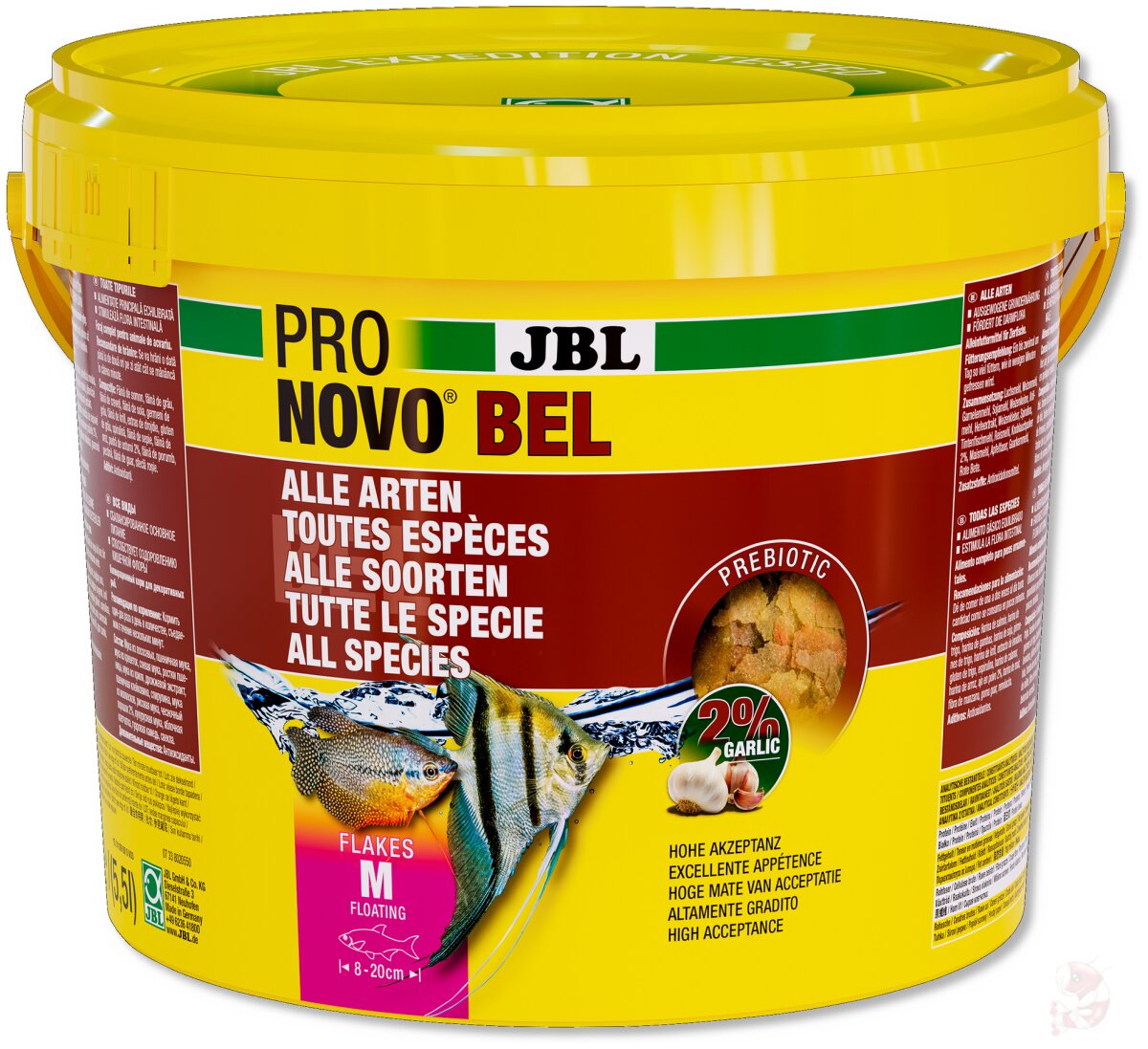 JBL NovoBel - Hauptfutter für Aquarienfische 5500 ml