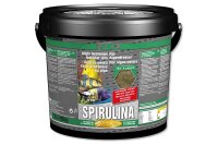 JBL Spirulina Flockenfutter - Hauptfutter für Algenfresser, 5500 ml