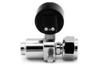 AQUA-NOA - CO2 Druckminderer Basic M1 mit Feinnadelventil, W21,8 x1/14 ", Mehrweg