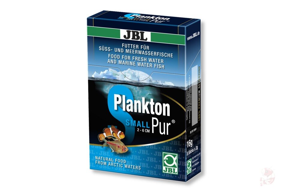 JBL PlanktonPur Small für Garnelen und Zierfische, 8...