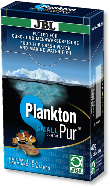 JBL ProNovo PlanktonPur S | 8x 5g Sticks Naturfutter für Fische und Garnelen