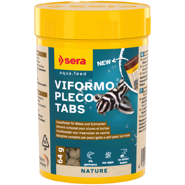 sera Viformo Pleco Tabs, 100 ml | Futtertabletten für Welse