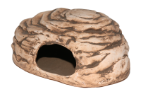 Aquarium Felsenhöhle aus Ton, 23 x 14 x 10 cm | Für sehr große Welse & Krebse