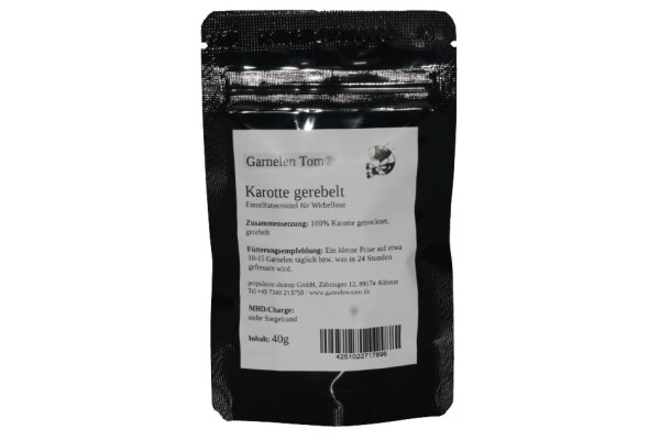 GT Karotte, gerebelt, 40 g