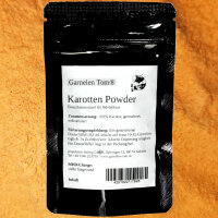 GT Karotten Puder, 100 g | Natürliches Farbfutter...