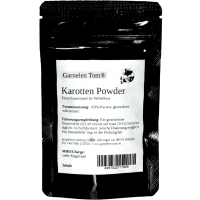 GT Karotten Puder, 100 g | Natürliches Farbfutter & Aufzuchthilfe