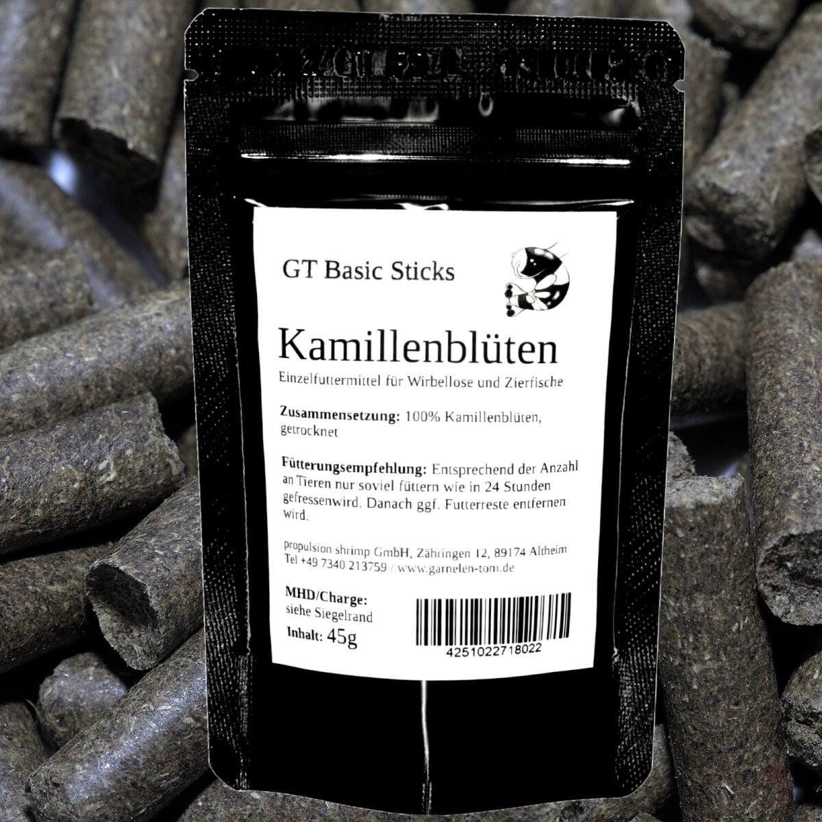 MEGA Futtersticks-Set Für Garnelen – 24 Sorten, 240g (24x10g) Inkl. Pinzette – Abwechslungsreiche Fütterung
