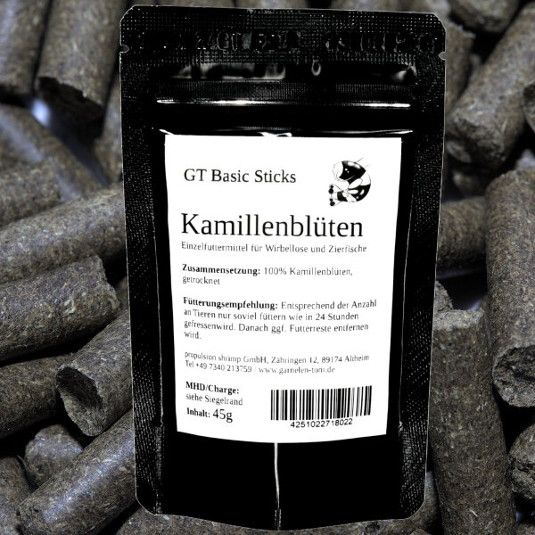 GT Futtersticks Kamillenblüten, 100 g