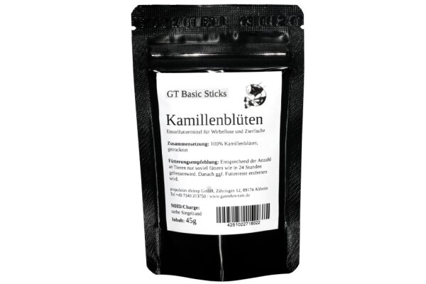 GT Futtersticks Kamillenblüten, 210 g