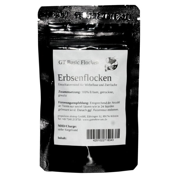 GT Basic Flocken - Erbsen, 25 g