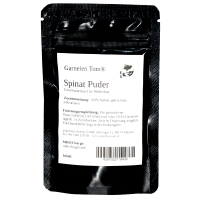GT Spinat Puder, 80 g | Vorteilspackung Aufzuchtfutter