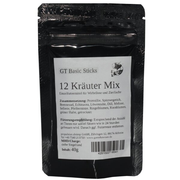 GT Futtersticks 12 Kräuter Mix, 80 g