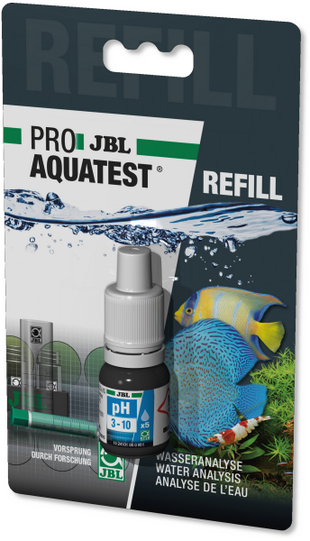 JBL PROAQUATEST pH 3.0 -10.0 Test, Nachfüllpackung Refill Reagenz