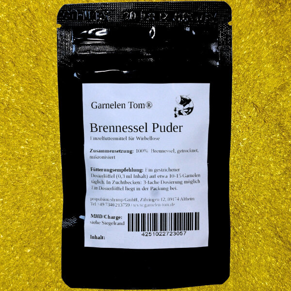 GT Brennnessel Puder aus Brennnesselblättern, 80 g