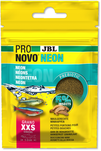 JBL Pronovo Neon Grano XXS, 20 ml | Hauptfutter für Neonsalmler
