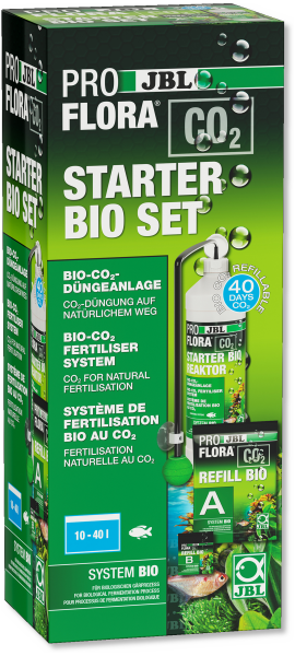 JBL Proflora CO2 Starter Bio Set - Für 10-40 l Aquarien
