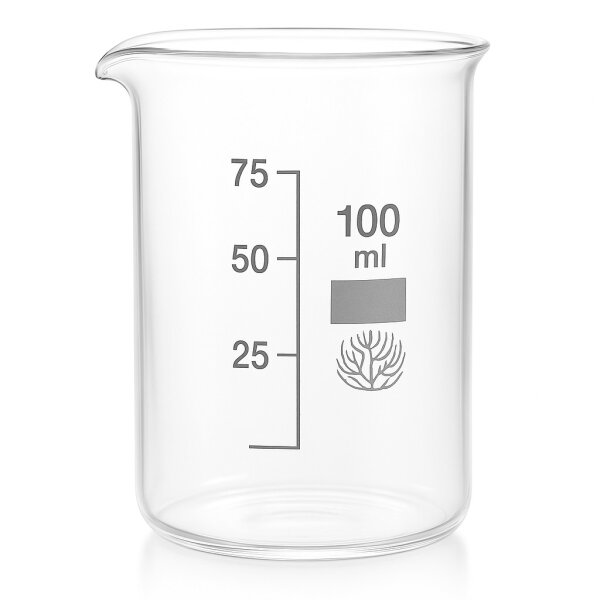 Becherglas 100 ml  Garnelen Lollies Futterbrei Anmischglas