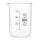Becherglas 100 ml  Garnelen Lollies Futterbrei Anmischglas