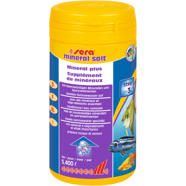 sera mineral salt, 270 g | Aufhärtesalz zur reinen GH-Erhöhung