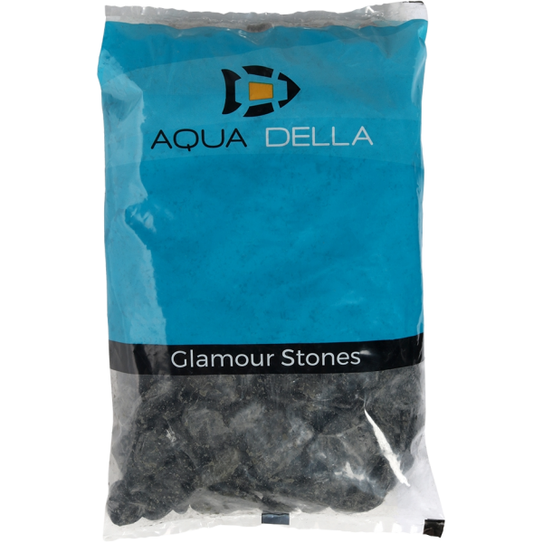 Aqua Della Aquarienkies pebbles black, 2 kg