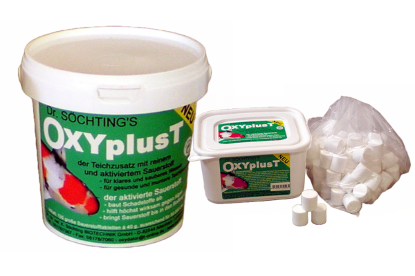 Söchting Oxyplus T Sauerstofftabletten - Ideal für Gartenteiche