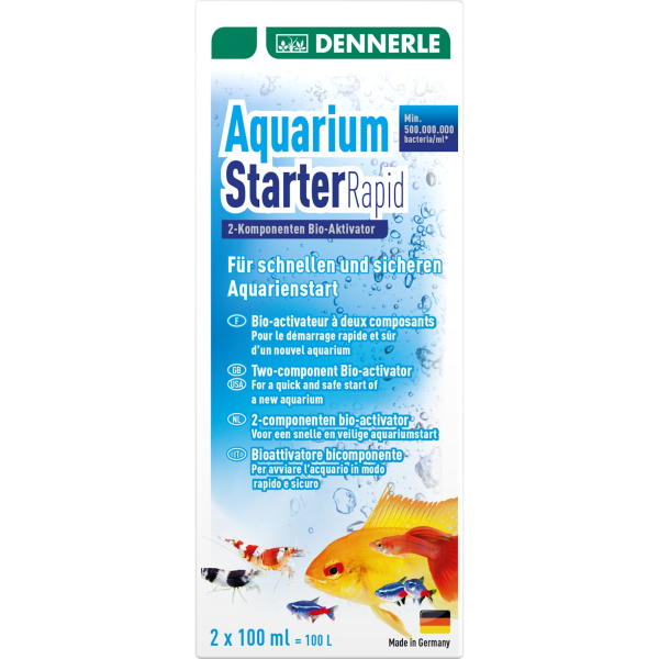Dennerle Aquarium Starter Rapid, 200 ml