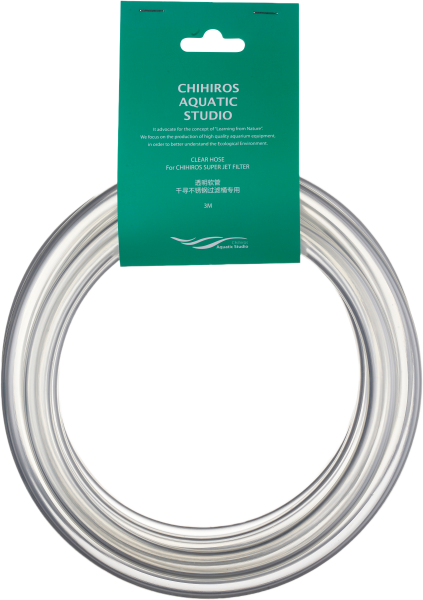 Chihiros Clear Hose (Schlauch transparent) 12/16 mm, 3 m