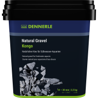 Dennerle Natural Gravel Kongo 10-30 mm,  2,5 kg