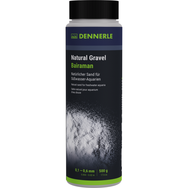 Dennerle Natural Gravel Bairaman 0,1-0,6 mm, 500 g