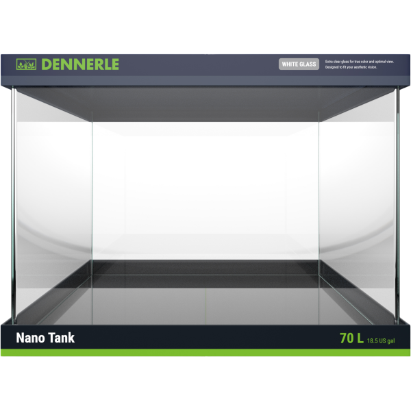 Dennerle Nano Tank White Glass, 70 Liter