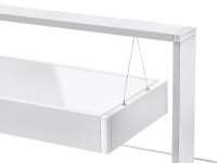 Aquael UltraScape 60 Weißglas Aquarium | 64 l Aquascaping-Aquarium mit LED-Beleuchtung
