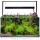Aquael UltraScape 90 Weißglas Aquarium Forest | 243 l Aquascaping-Aquarium mit schwarzer LED-Halterung