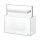 Aquael UltraScape 60 Weißglas Aquarium Kombination Snow | 64 l Set mit weißem Unterschrank