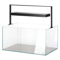 Aquael UltraScape 90 Weißglas Aquarium Kombination Forest | 243 l Set mit dunklem Unterschrank