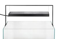Aquael UltraScape 90 Weißglas Aquarium Kombination Forest | 243 l Set mit dunklem Unterschrank