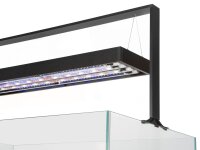 Aquael UltraScape 90 Weißglas Aquarium Kombination Forest | 243 l Set mit dunklem Unterschrank