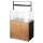 Aquael UltraScape 90 Weißglas Aquarium Kombination Forest | 243 l Set mit dunklem Unterschrank