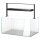 Aquael UltraScape 90 Weißglas Aquarium Kombination Forest | 243 l Set mit dunklem Unterschrank