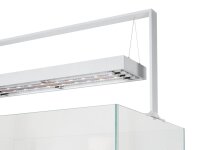 Aquael UltraScape 90 Weißglas Aquarium Kombination Snow | 243 l Set mit weißem Unterschrank