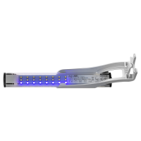 Aquael Leddy Slim Sunny Day & Night 2.0 weiß, Aufstecklampe für 20 - 30 cm breite Aquarien