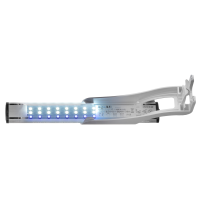 Aquael Leddy Slim Sunny Day & Night 2.0 weiß, Aufstecklampe für 20 - 30 cm breite Aquarien