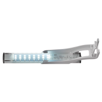 Aquael Leddy Slim Sunny Day & Night 2.0 weiß, Aufstecklampe für 20 - 30 cm breite Aquarien
