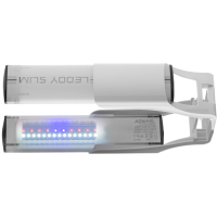 Aquael Leddy Slim DUO 10W Sunny Plant & Night 2.0 weiß, Aufstecklampe für 20 - 50 cm breite Aquarien