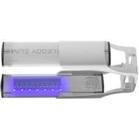 Aquael Leddy Slim DUO 10W Sunny Plant & Night 2.0 weiß, Aufstecklampe für 20 - 50 cm breite Aquarien