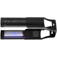 Aquael Leddy Slim DUO 10W Sunny Plant & Night 2.0 schwarz, Aufstecklampe für 20 - 50 cm breite Aquarien
