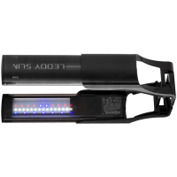 Aquael Leddy Slim DUO 10W Sunny Plant & Night 2.0 schwarz, Aufstecklampe für 20 - 50 cm breite Aquarien