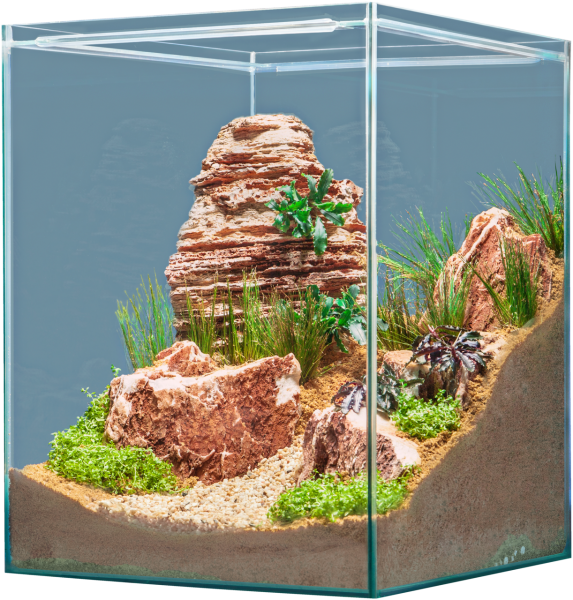 sera Hardscape Scaper Cube Desert für 48 bis 80 Liter Aquarium, optim